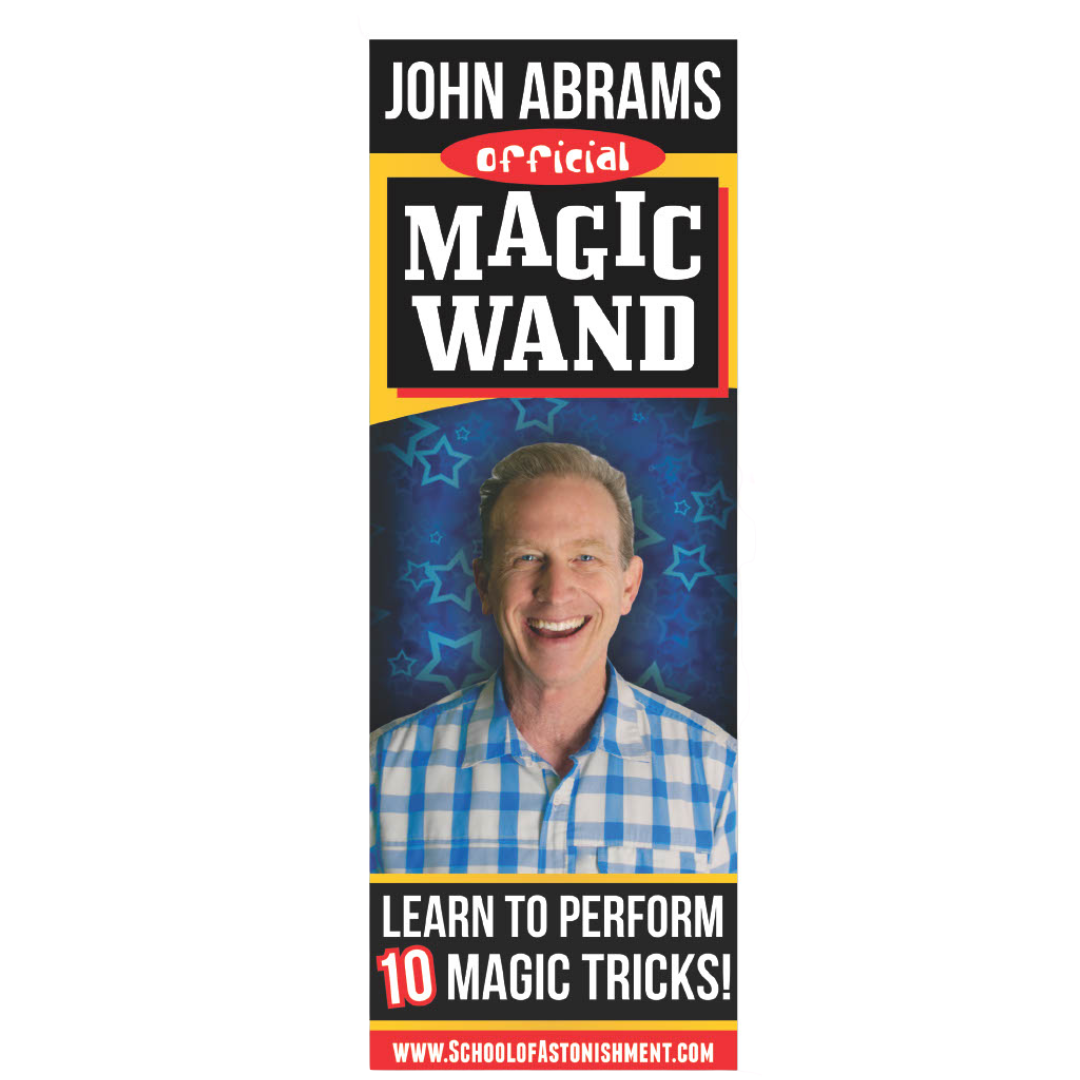 John Abrams' Official Magic Wand (with bonus magic tricks)