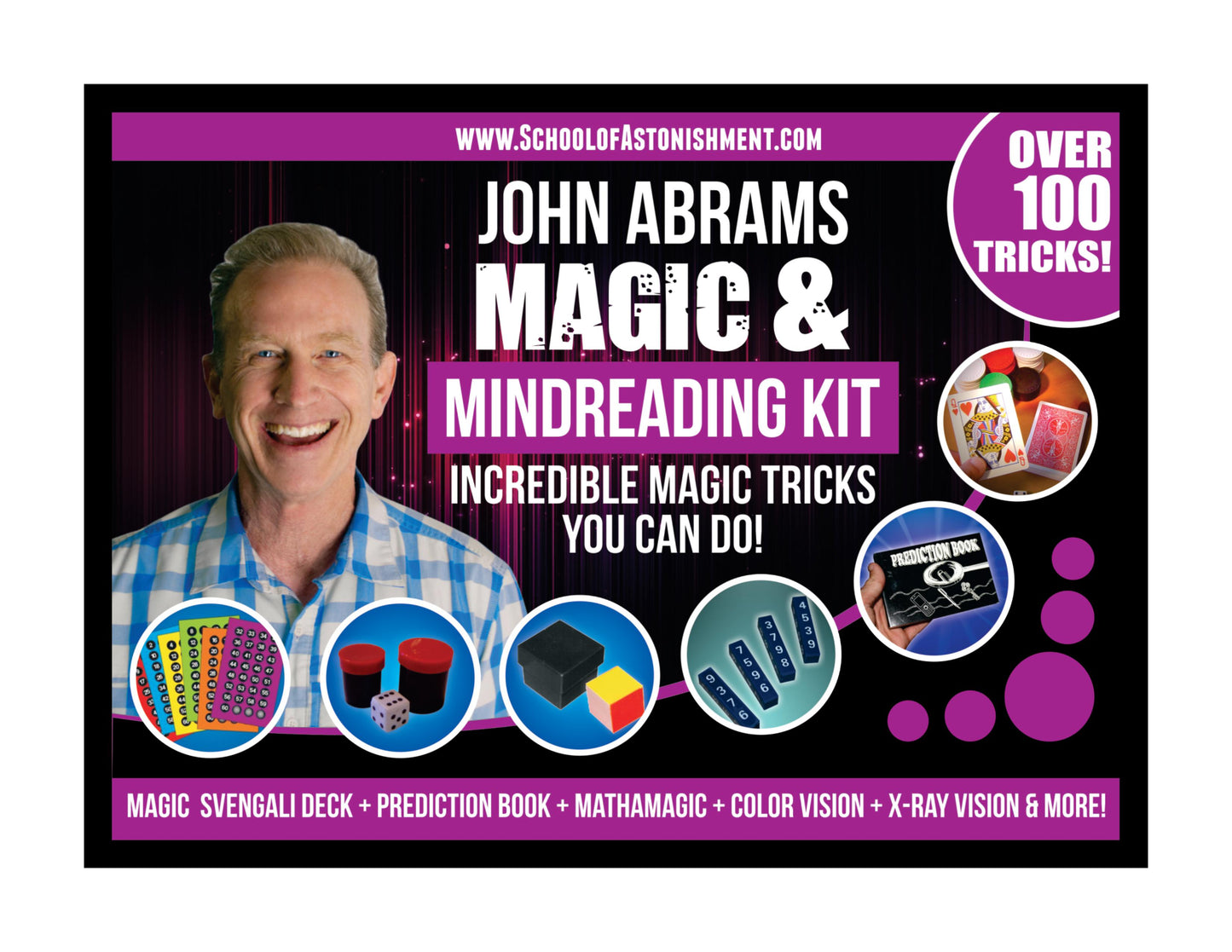 John Abrams' Magic & Mindreading Kit