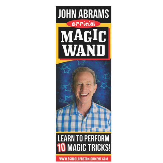 John Abrams' Official Magic Wand (with bonus magic tricks)